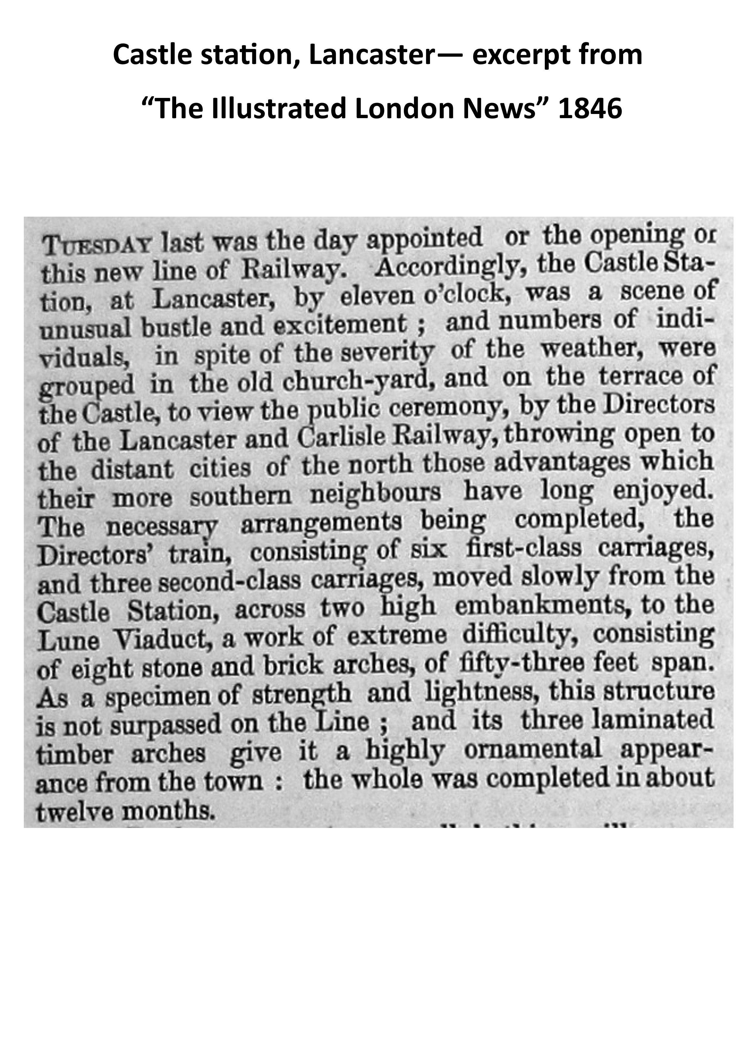 Lancaster castle station tex